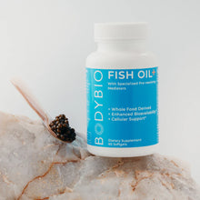 Load image into Gallery viewer, BodyBio Fish Oil+ 60 softgels
