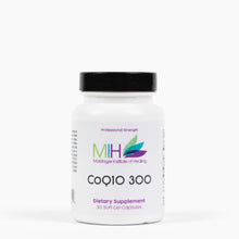 Load image into Gallery viewer, MIH CoQ10 300 Dietary Supplement 300 mg 30 softgels
