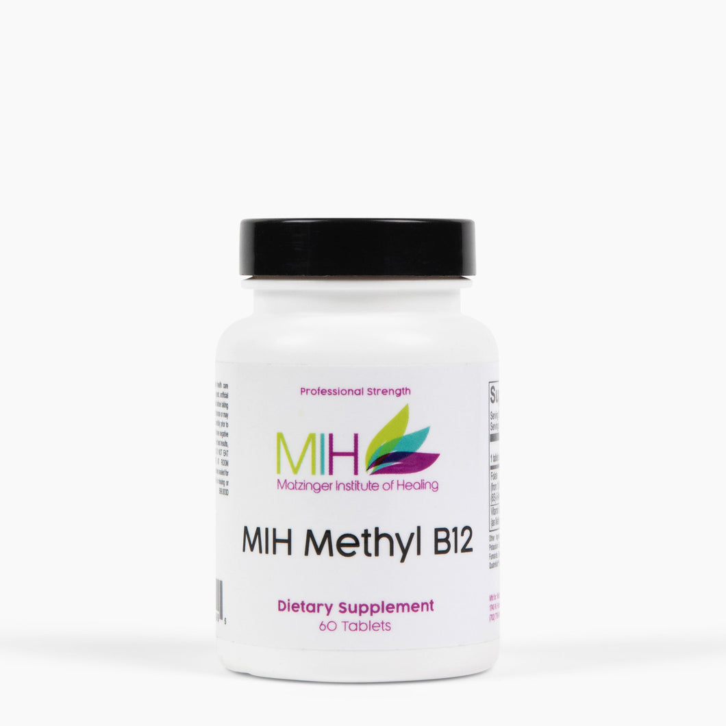 MIH Methyl B12 5000 mcg Dietary Supplement 60 capsules