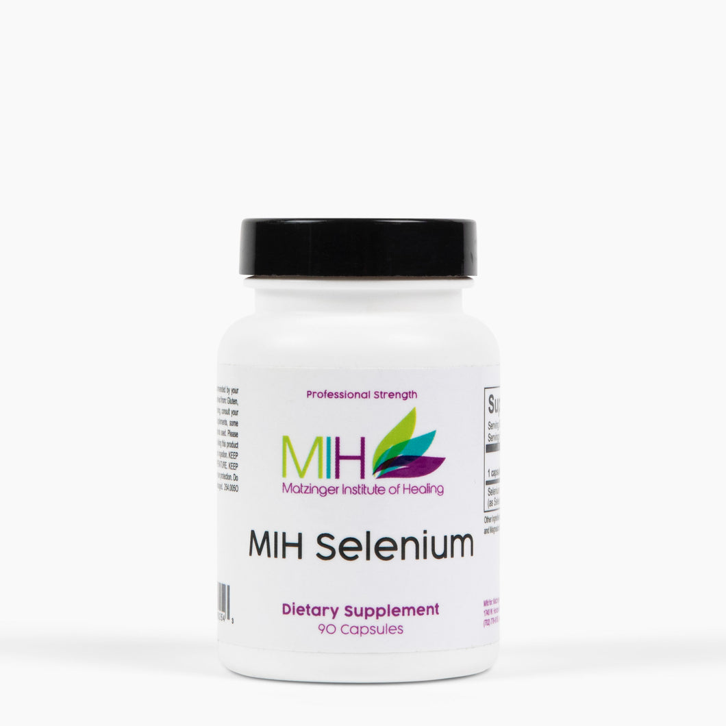 MIH Selenium 200 mcg Dietary Supplement 90 capsules