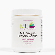 Load image into Gallery viewer, MIH Vegan Protein Vanilla Dietary Supplement 41.29 oz (15 servings)
